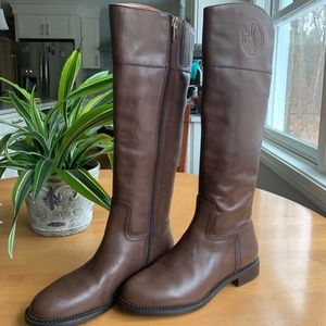 Worn once! Real Leather